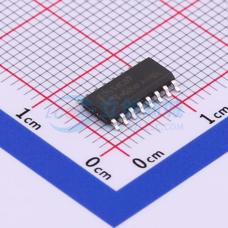 RS-485/RS-422芯片 DS34C87M/TR SOIC-16 原装 电子元器件配单