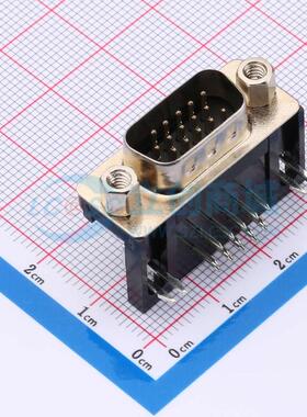 DS1038-15MBNSIA74-0CC 弯插 D-Sub 公 15P 弯插 D-Sub/VGA连接器