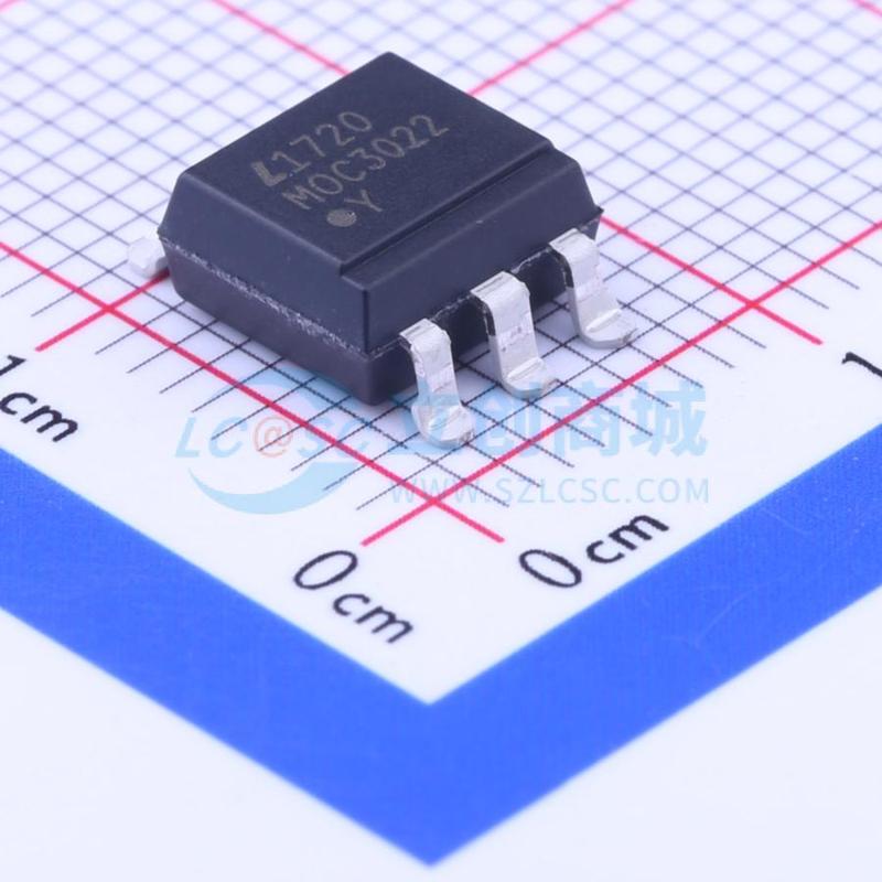 可控硅输出光耦 MOC3022S-TA1 SMD-6P 原装正品 电子元器件配单