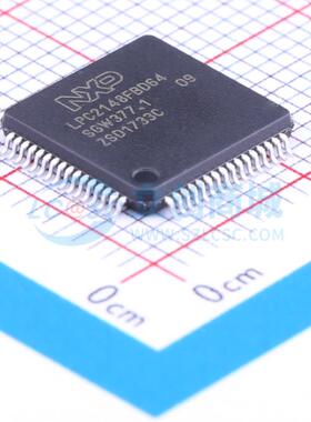 单片机(MCU/MPU/SOC) LPC2148FBD64,151 LQFP-64(10x10) 原装正品