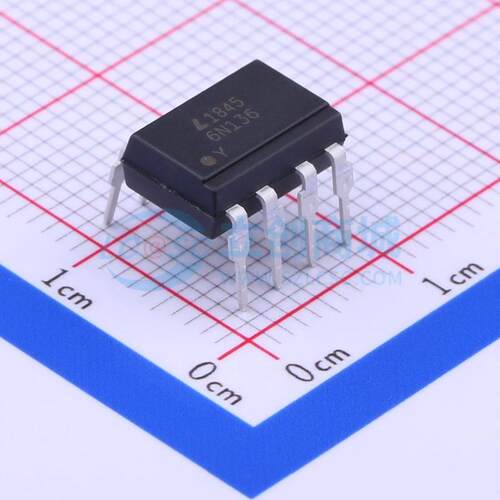 逻辑输出光耦 6N136-L DIP-8 原装正品 电子元器件配单