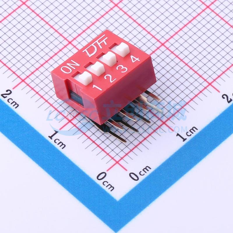 拨码开关 KF1003-04P-R0-DFT-02B 插件