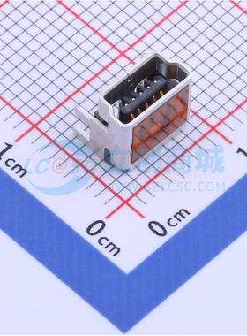 USB连接器 513870578 SMD Mini-B 卧贴 原装正品 电子元器件配单