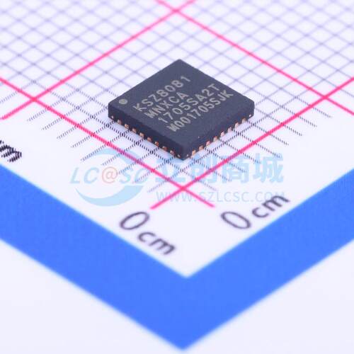 以太网收发器 KSZ8081MNXCA-TR QFN-32-EP(5x5) 电子元器件配单
