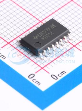 RS232芯片 MAX232NSR SO-16-208mil 原装正品 电子元器件配单