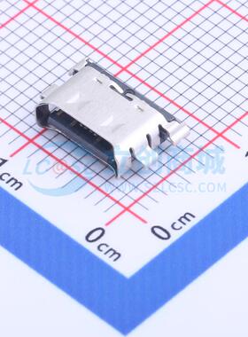 USB连接器 GT-USB-7058 SMD 16Pin，沉板1.4mm，CH=0.12 L=5.4mm