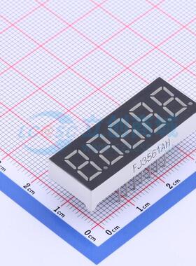 LED数码管 FJ3561AH 插件 5位 红色 共阴极 原装 电子元器件配单