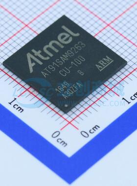 全新原装AT91SAM9263B-CU-100 BGA-324 单片机(MCU/MPU/SOC)bom配