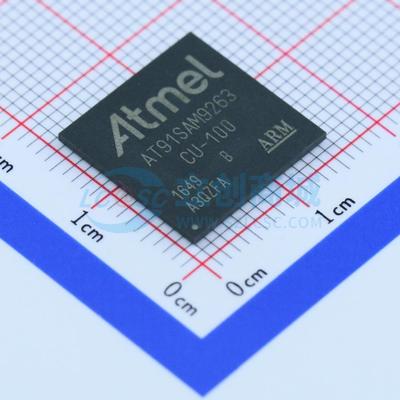 全新原装AT91SAM9263B-CU-100 BGA-324 单片机(MCU/MPU/SOC)bom配