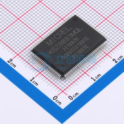 其他接口 KSZ8893MQL PQFP-128(20x14) 原装正品 电子元器件配单