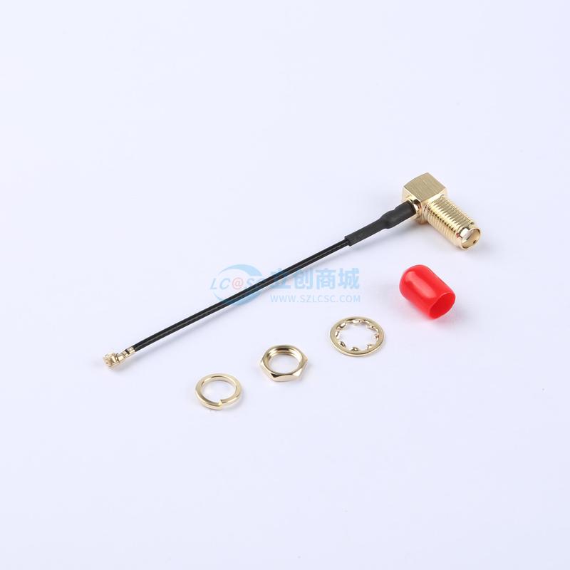 射频连接线 KH-SMAKW-IPEX-RG1.37-B70 - SMA转IPEX 7cm 1代