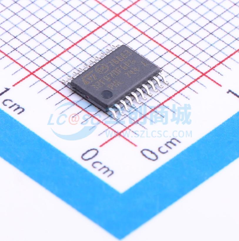 单片机(MCU/MPU/SOC) STM32F070F6P6 TSSOP-20 电子元器件配单