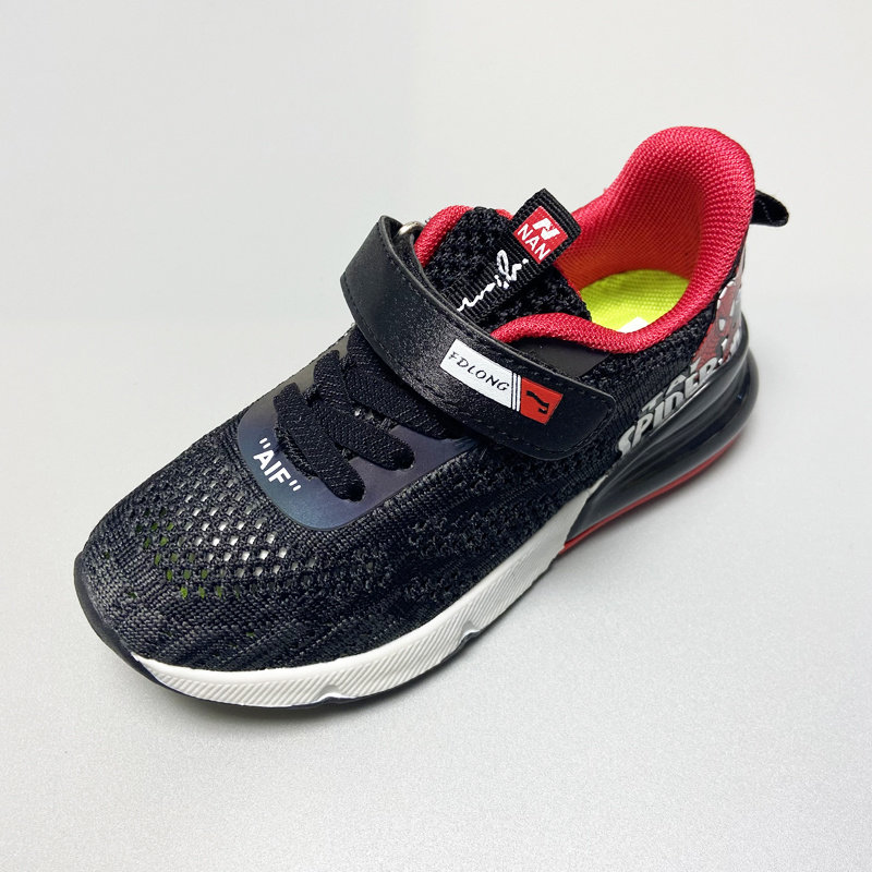 夏季镂空中小童气垫跑步鞋