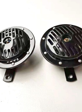 适用东风天龙天锦特商擎宇三环昊龙汽车高低音喇叭24V盆形电喇叭