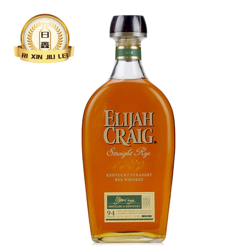 爱利加小批量黑麦威士忌 elijah craig rye 美国黑麦洋酒烈酒