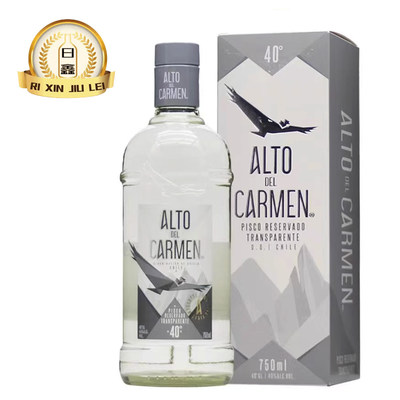 智利 卡曼之巅银瓶皮斯科白兰地 ALTO DEL CARMEN PISCO 750ML