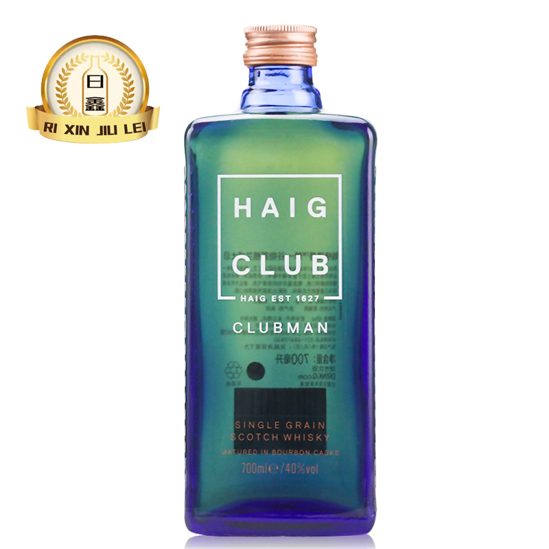 翰格雅爵单一谷物苏格兰威士忌 HAIG CLUB SINGLE GRAIN700ML洋酒-封面