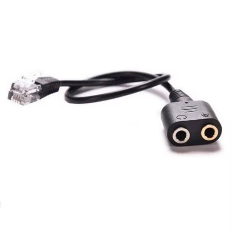 RJ9 RJ11水晶头NEC 思科 亚美亚 东芝 转双3.5mm母座的音频转接线,电子元器件市场,连接线/转接线/延长线/数据线,淘宝优惠券,粉丝福利购,淘宝优惠卷