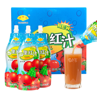 怡香碧山里红汁山楂汁浓缩250ml 饮品 10袋果肉味饮料整箱夏季