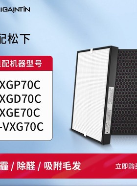 适配松下空气净化器滤网F-VXG70C/ZXGP70C/ZXGD70C加湿滤芯ZXGE70