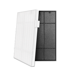 简庭适配安利空气净化器过滤网逸新第2层微粒第3层活性炭滤芯SKY