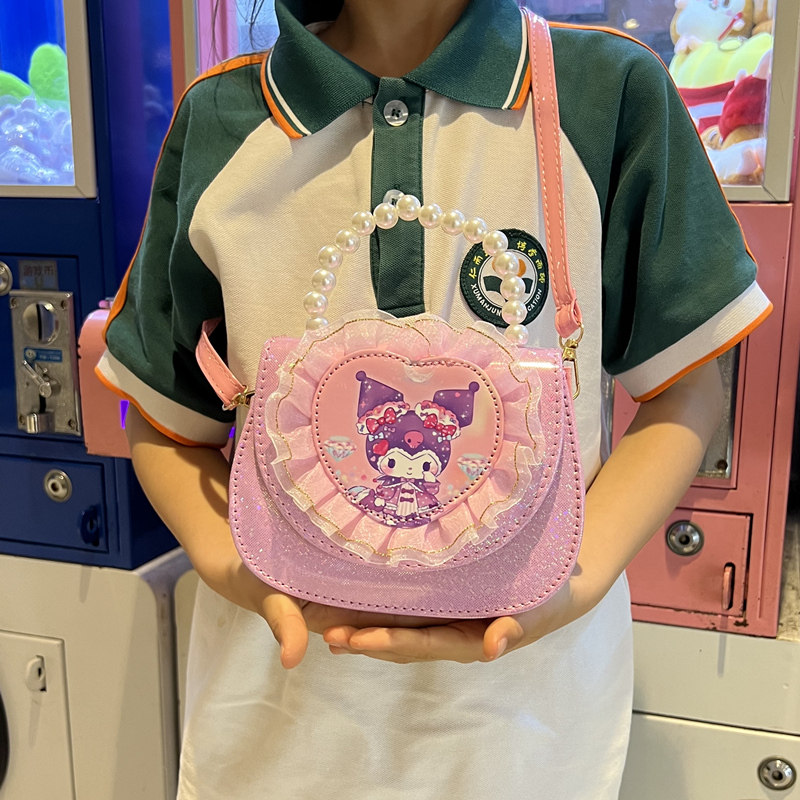 小女孩包包女童送生日开学礼物手提包卡通美乐兔斜挎包公主小包萌