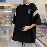 2024新款小熊印花T恤男女港风白塔款T10P38，男装T恤，电商A113-2