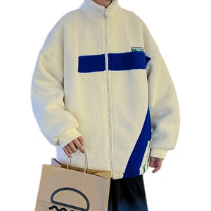 外套男宽松上有立领棉衣羊羔毛棉服310B-2-C05-P125控158图片