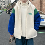 羊羔绒外套男上衣港风外套棉衣羊羔毛棉服310B-2-C03-P125控158，男装棉衣，电商A113-2