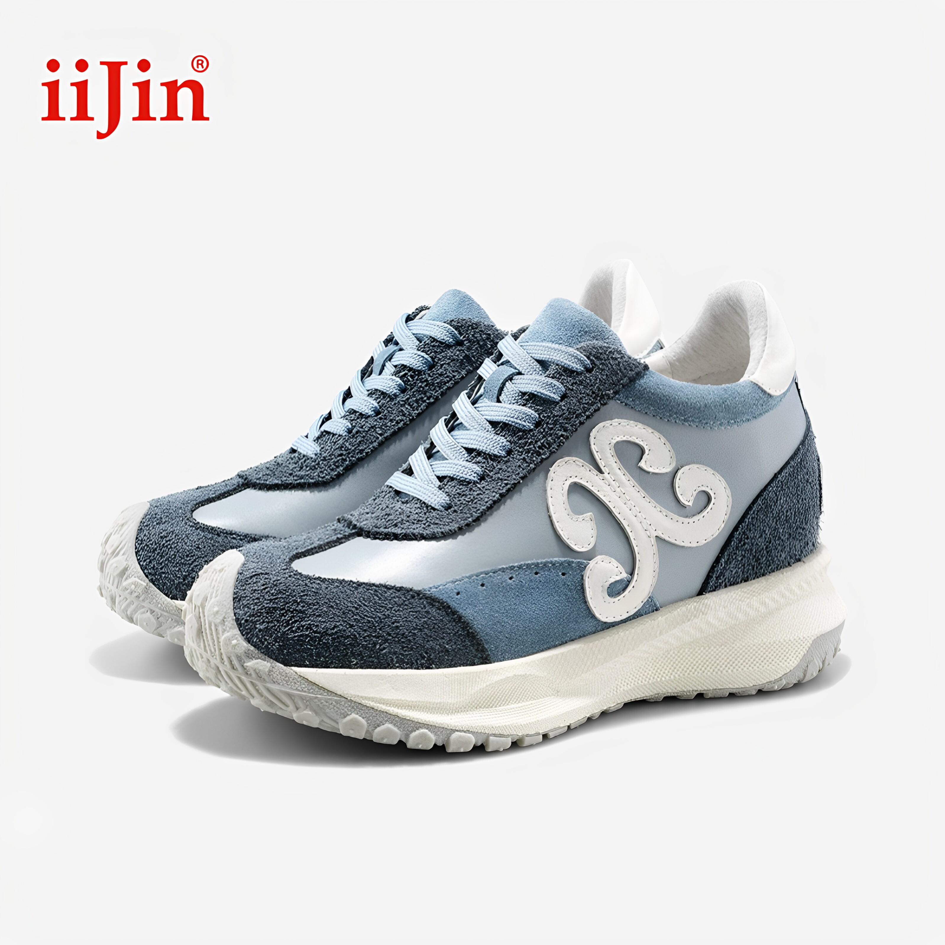 iijin艾今2026内增高9cm老爹鞋女图片