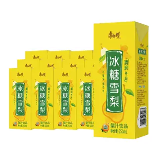 康师傅冰糖雪梨/茉莉蜜茶花茶饮料250ml纸盒装夏季饮品,咖啡/麦片/冲饮,果味/风味/果汁饮料,淘宝优惠券,粉丝福利购,淘宝优惠卷