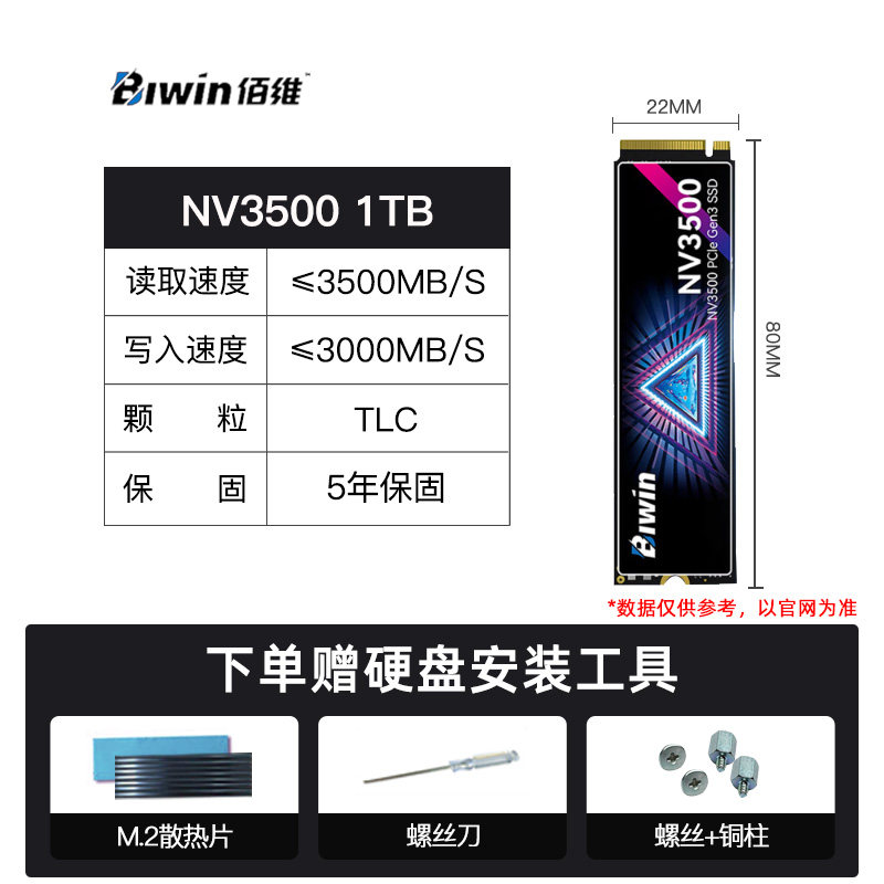 补贴5%】M.2固态硬盘 512G/1TB 搭 8G/16G D4/D5 内存条套装