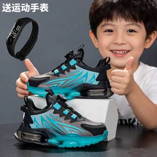 男童鞋子2026年春款透气新款儿童篮球鞋中大童减震男孩男生运动鞋