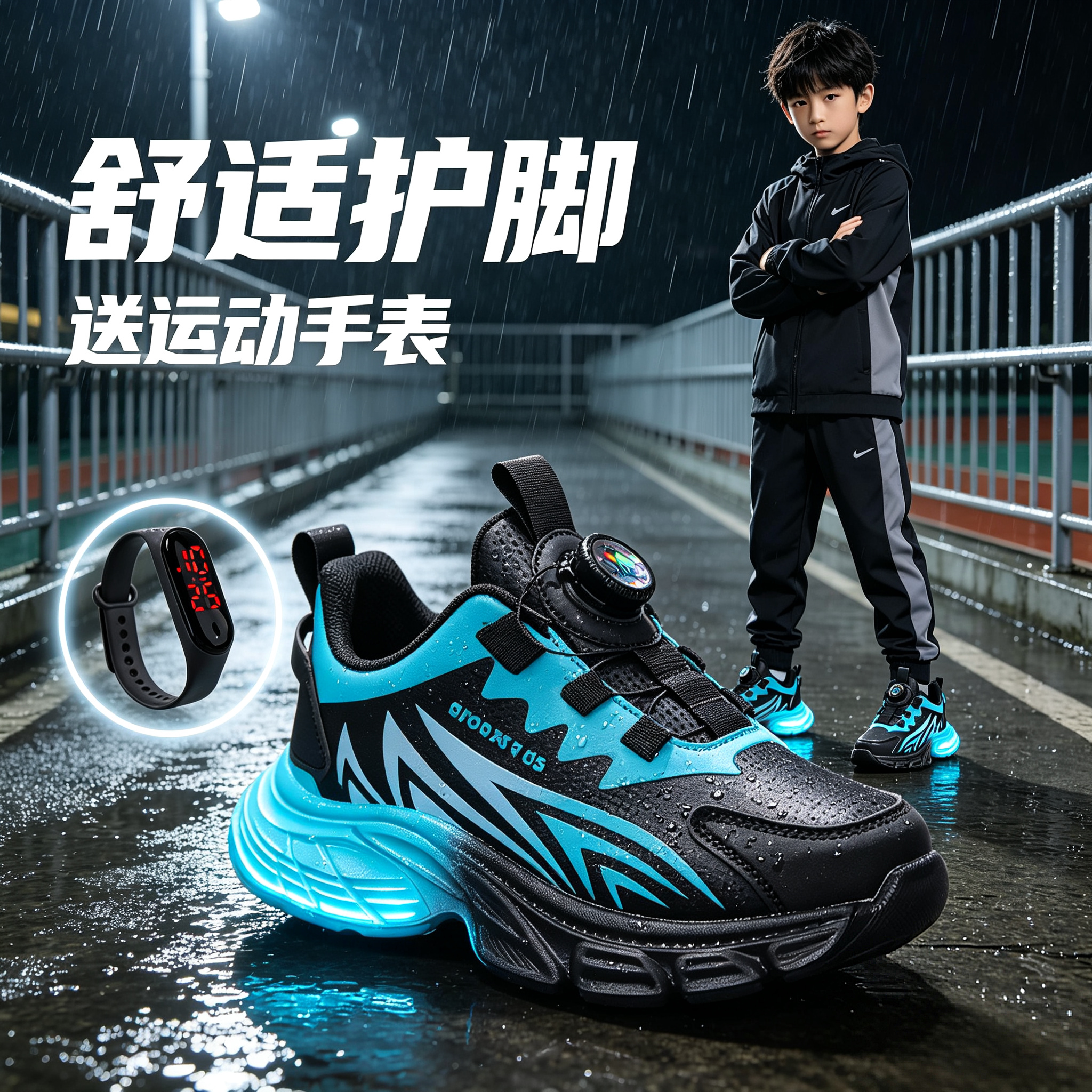 男童鞋子2026年秋款透气新款图片