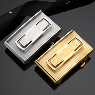 男士 商务休闲腰带头无皮带扣头 皮带头不锈钢内穿扣时尚