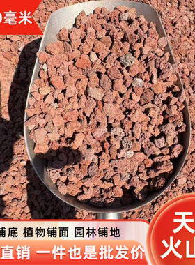 天然火山石鱼缸铺底过滤50斤批发