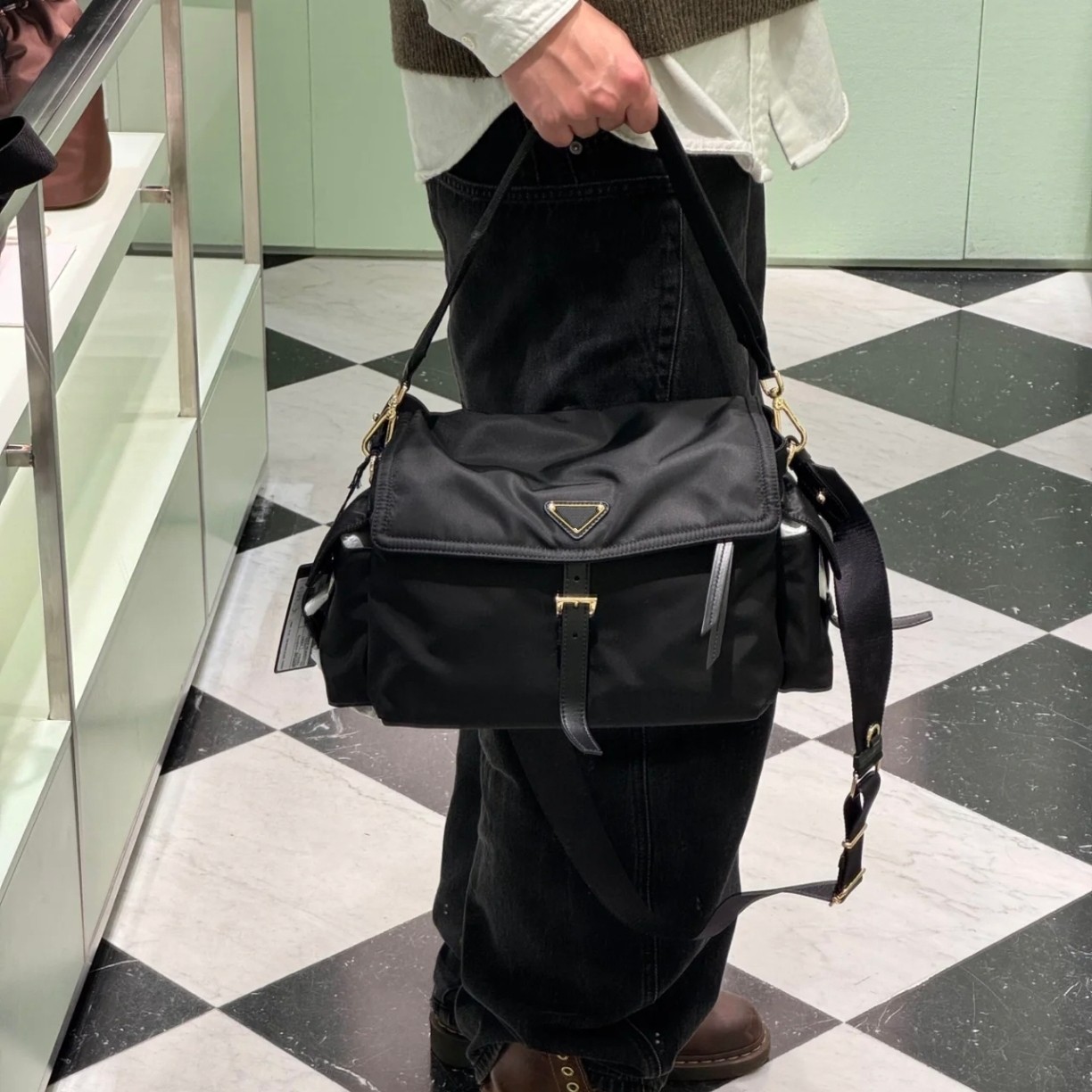 新款女士尼龙布包休闲百搭单肩斜通用款女包