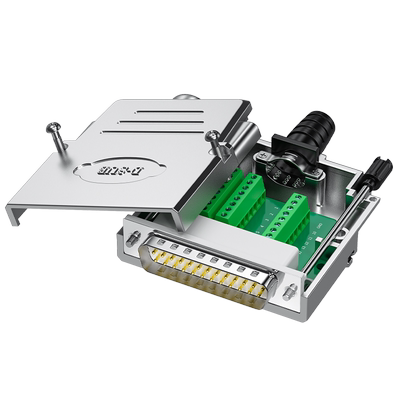 炬信db25免焊公母头超薄金属外壳