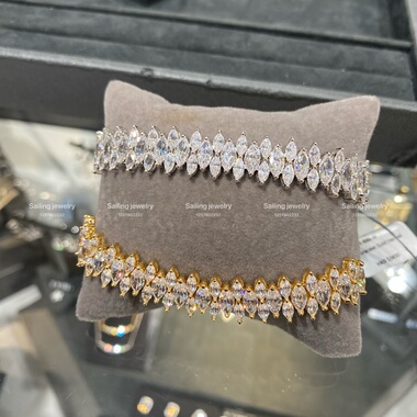 香港专柜 英国carat London 人造宝石手链 可调节 订婚 结婚 晚宴