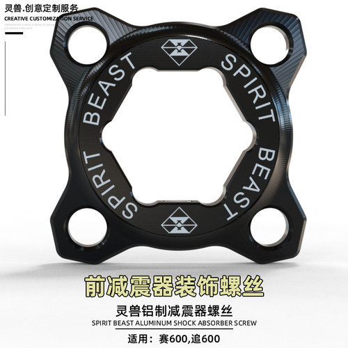 适用钱江qj600螺丝避震灵兽