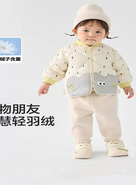 儿童轻薄羽绒服男女童宝宝外套