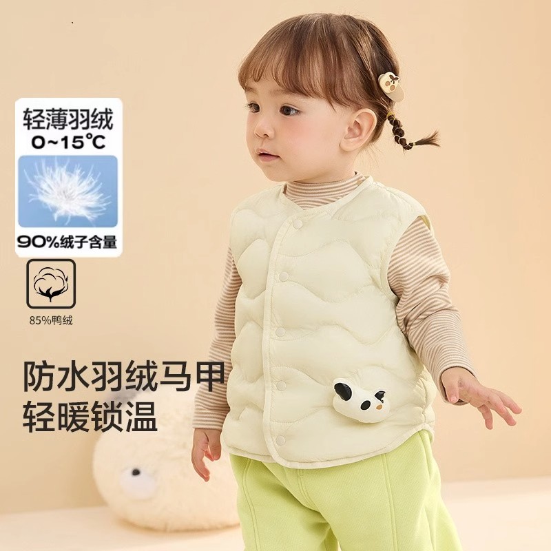 宝宝马甲婴儿背心羽绒服