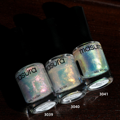 masura2025年新款俄罗斯偏光微闪透明顶油细闪叠用速干云母镭射