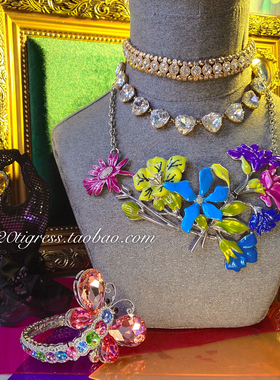 小众设计植物花朵项链双十一特价