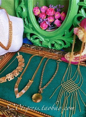 VINTAGETIGRESS镀真项链