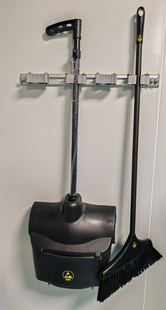 不扬尘防静电扫把防静电簸箕无尘室专用扫把esd扫帚含税运包邮