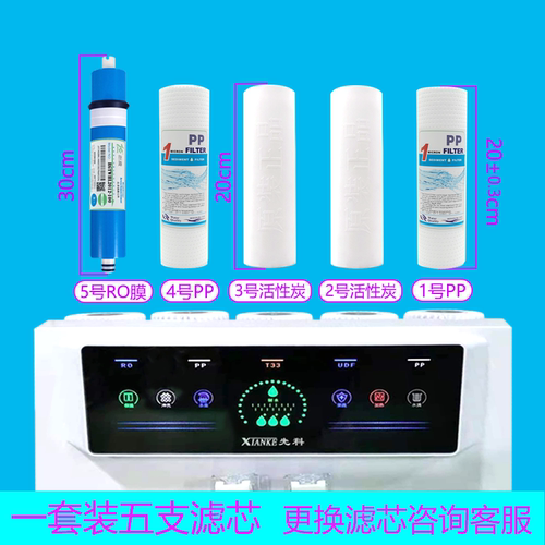 适用先科净水器滤芯20长原装正品