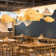 新中式 寿司料理餐饮专用吊灯 餐厅火锅店竹编竹艺吊灯创意鱼形日式