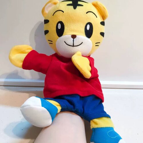 全新巧虎手偶新版毛绒公仔亲子互动安抚玩具正品未拆封好朋友手偶