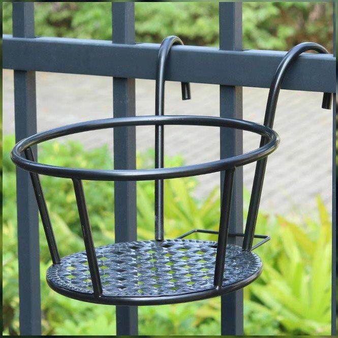 加宽特大号花架阳台栏杆花盆架铁艺悬挂式护栏窗台绿萝多肉置物架,收纳整理,阳台置物架,淘宝优惠券,粉丝福利购,淘宝优惠卷